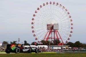 2014 Formula One Japanese Grand Prix Suzuka International Racing Course, Mie Prefecture, Japan. 2nd -5th October 2014. Nico Hulkenberg, Force India VJM07 Mercedes, Action,  World Copyright: © Andrew Hone Photographer 2014. Ref:  _ONZ0748
